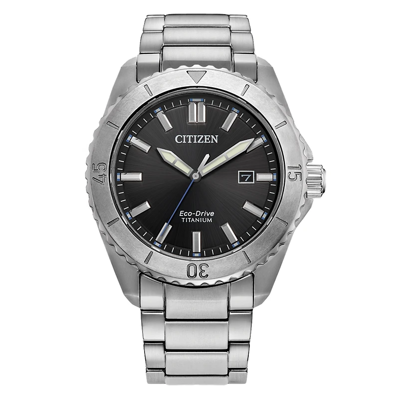 Citizen Eco-Drive Brycen Black Dial Super Titanium Watch | AW1840-50E