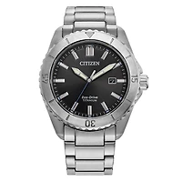 Citizen Eco-Drive Brycen Black Dial Super Titanium Watch | AW1840-50E
