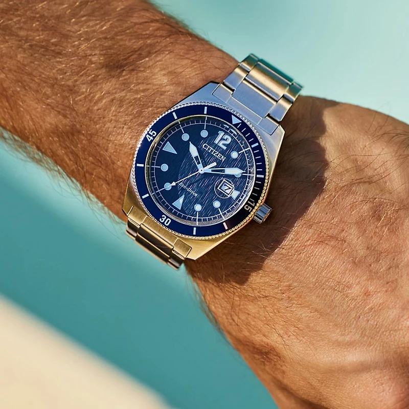 Citizen Eco-Drive Terra Force Blue Dial Watch | AW1886-59L