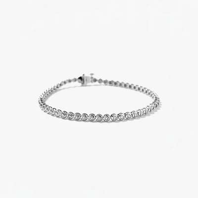Diamond Tennis Bracelet in 10K White Gold (1.00 ct tw)