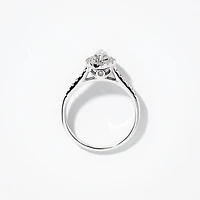 Marquise Diamond Ring 10K White Gold (0.50 ct tw)