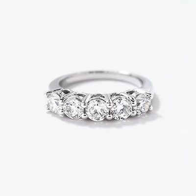 Diamond Anniversary Ring 14K White Gold (1.50 ct tw)