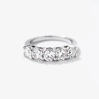 Diamond Anniversary Ring 14K White Gold (1.50 ct tw)