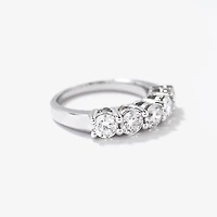 Diamond Anniversary Ring 14K White Gold (1.50 ct tw)