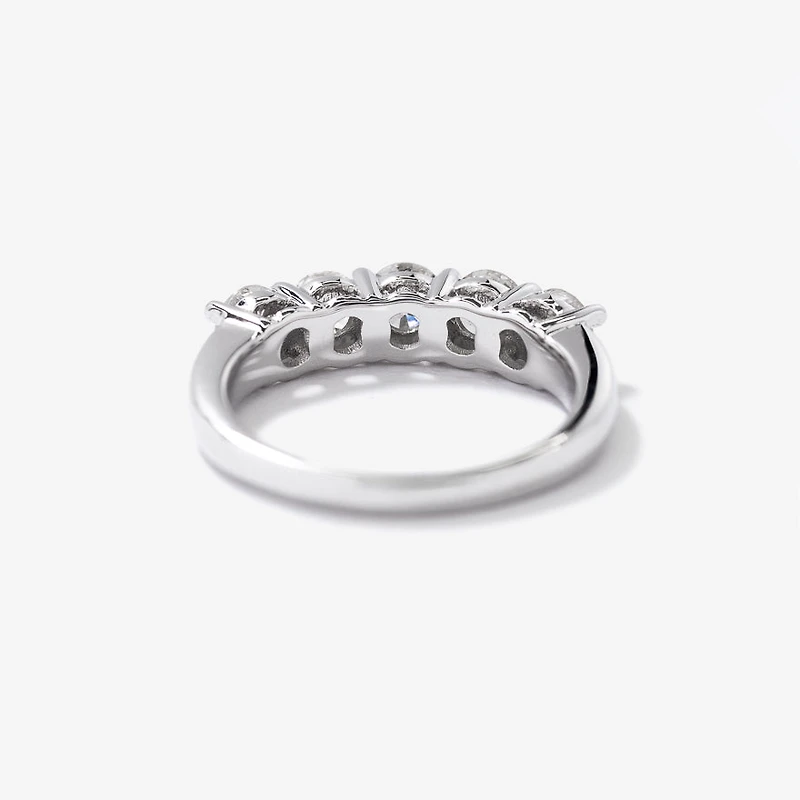 Diamond Anniversary Ring 14K White Gold (1.50 ct tw)