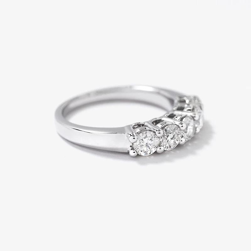 Diamond Anniversary Ring 14K White Gold (1.00 ct tw)