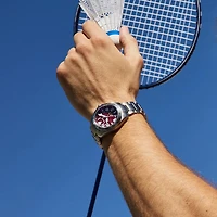 Citizen Eco-Drive Promaster Land GMT Red Dial Watch | BJ7150-50W