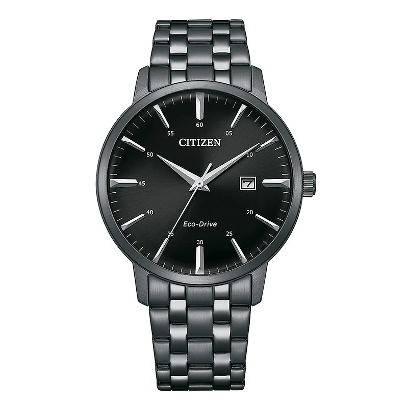 Citizen Eco-Drive Black Dial Men's Watch | BM7465-84E