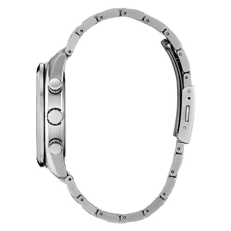 Citizen Eco-Drive Tsuki-Yomi A-T Purple Dial Super Titanium Bracelet W