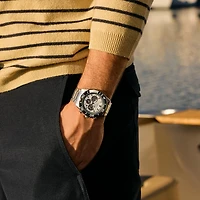 Citizen Eco-Drive Endeavor Chrono White Dial Watch | CA4730-59A