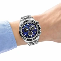 Citizen Eco-Drive Perpetual Chrono A-T Blue Dial Watch | CB5874-81L