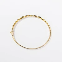 Braided Bangle in 10K Yellow Gold