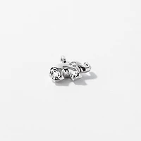 Elephant Pendant in 10K White Gold