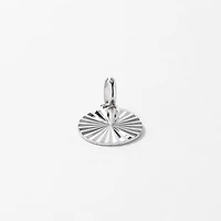 Sunbeam Pendant in 10K White Gold
