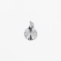 Sunbeam Pendant in 10K White Gold