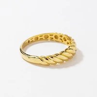 Baguette Ring 10K Yellow Gold