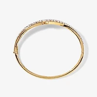 Diamond Bangle in 10K Yellow and White Gold (1.25 ct tw)