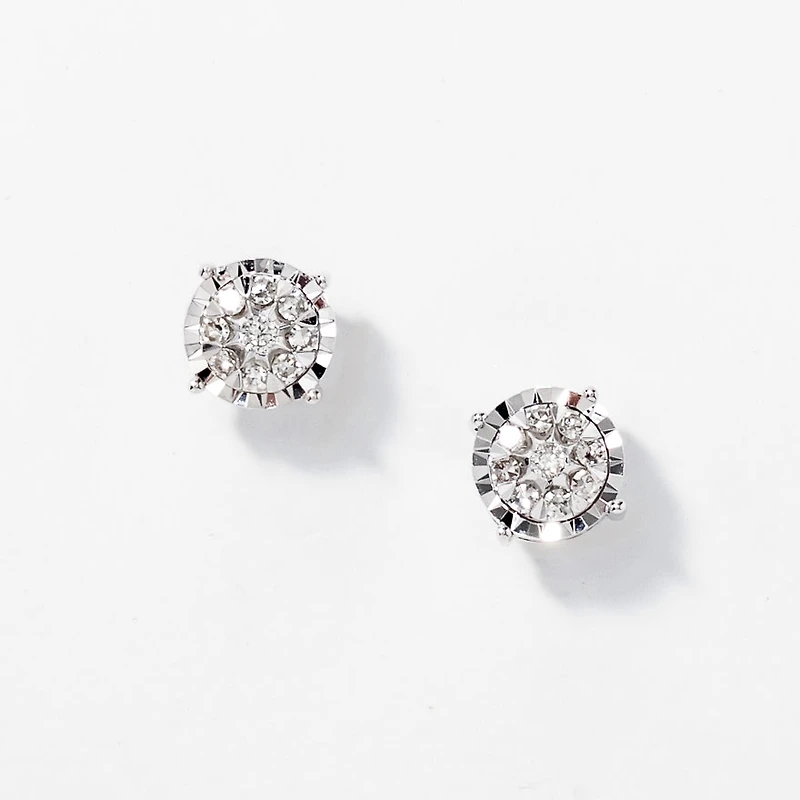 Diamond Jacket Earring in 10K White and Yellow Gold (0.40 ct tw)
