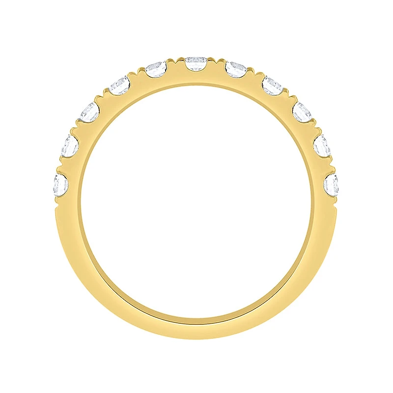 Diamond Anniversary Ring 14K Yellow Gold (1.00 ct tw)