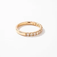 14K Yellow Gold Diamond Anniversary Band (0.75 ct tw)