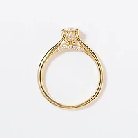Diamond Engagement Ring 14K Yellow Gold (0.83 ct tw)