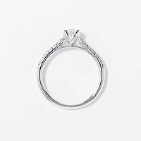 Diamond Engagement Ring 14K White Gold (0.75 ct tw)