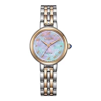 Citizen Eco-Drive L Classic White Dial Stainless Steel Bracelet | EM09