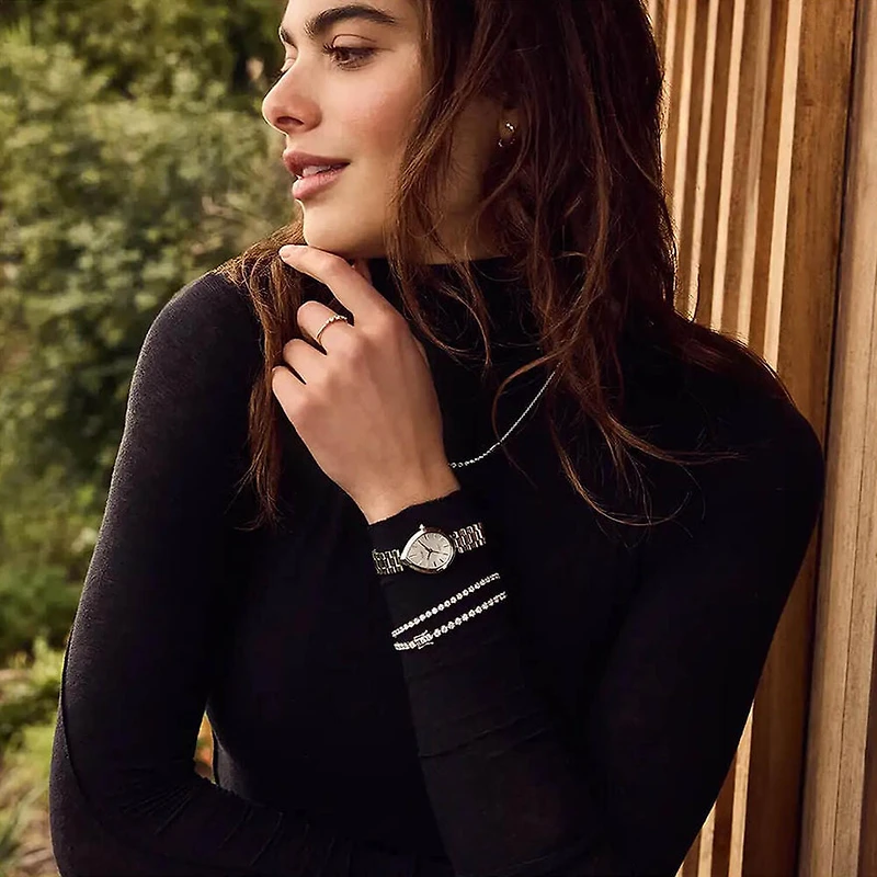 Citizen Eco-Drive L Rainell Silver Dial Watch | EM1200-55A