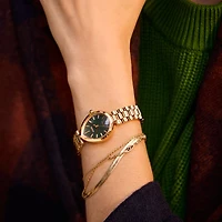 Citizen Eco-Drive L Rainell Green Dial Watch | EM1203-57X