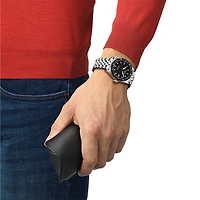 Tissot PR516 Powermatic 80 Black Dial Watch | T1494071105100