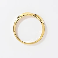 Men's 4mm Twist Wedding Band 10K Yellow Gold