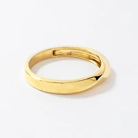 3mm Twist Wedding Band in 10K Yellow Gold