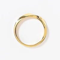 3mm Twist Wedding Band in 10K Yellow Gold