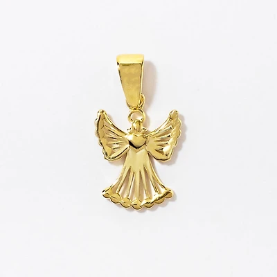 Angel Pendant in 10K Yellow Gold