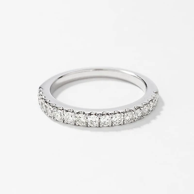 14K White Gold Diamond Anniversary Band (0.50 ct tw)