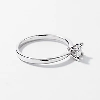 10K White Gold Promise Ring (0.20 ct tw)
