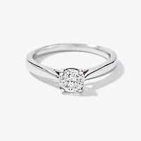 Canadian Diamond Solitaire Engagement Ring 14K Gold (0.50 ct