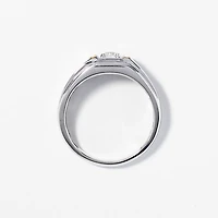 Men's Diamond Ring 10K Yellow and White Gold (0.30 ct tw)