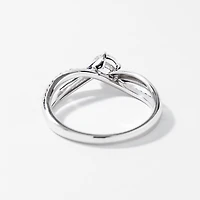 Diamond Engagement Ring 14K White Gold (0.64 ct tw)
