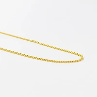 10K Yellow Gold 1.50mm Curb Chain (18")