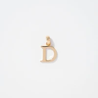 "D" Initial Pendant in 10K Yellow Gold
