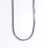 2.0mm Silver Box Chain (24")
