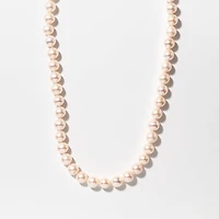 Pearl Strand Necklace in 14K Yellow Gold (30")