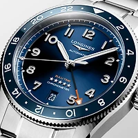 Longines Spirit Zulu Time Blue Dial 39 mm | L3.802.4.93.6