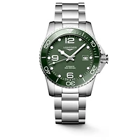 Longines HydroConquest Green Dial Watch | L37814066