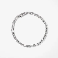 Lab Grown Diamond Tennis Bracelet in 14K White Gold (10.00 ct tw)