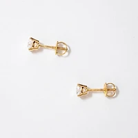 Lab Grown Diamond Stud Earrings in 14K Yellow Gold (1.00 ct tw)