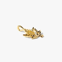 Maple Leaf Pendant in 10K Yellow Gold