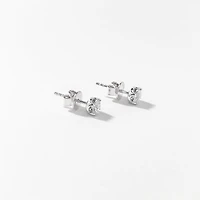 Lab Grown Diamond Stud Earrings in 14K White Gold (0.30 ct tw)