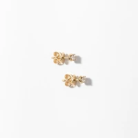 Lab Grown Diamond Stud Earrings in 14K Yellow Gold (0.30 ct tw)